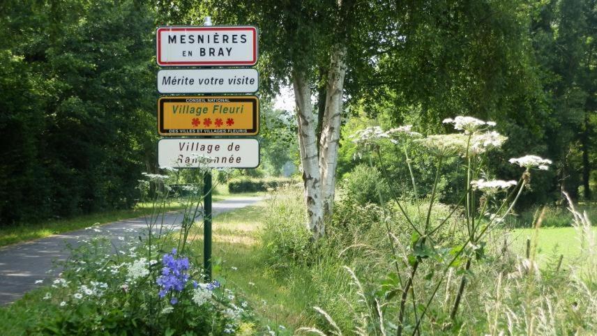 Le Refuge De Normandie Avec Spa Et Cheminee Mesnieres-en-Bray Kültér fotó